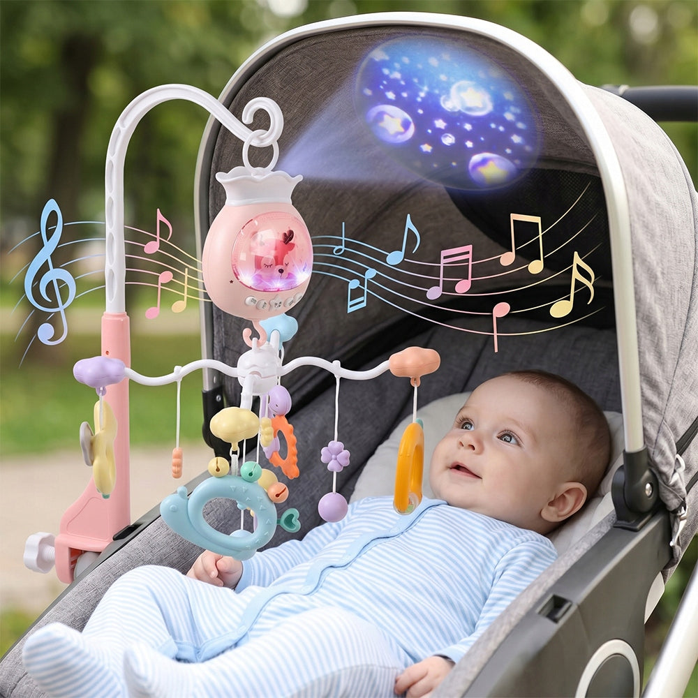 Bed Carousel Travel Carousel Moving Playing Volume Control Brand Bedee