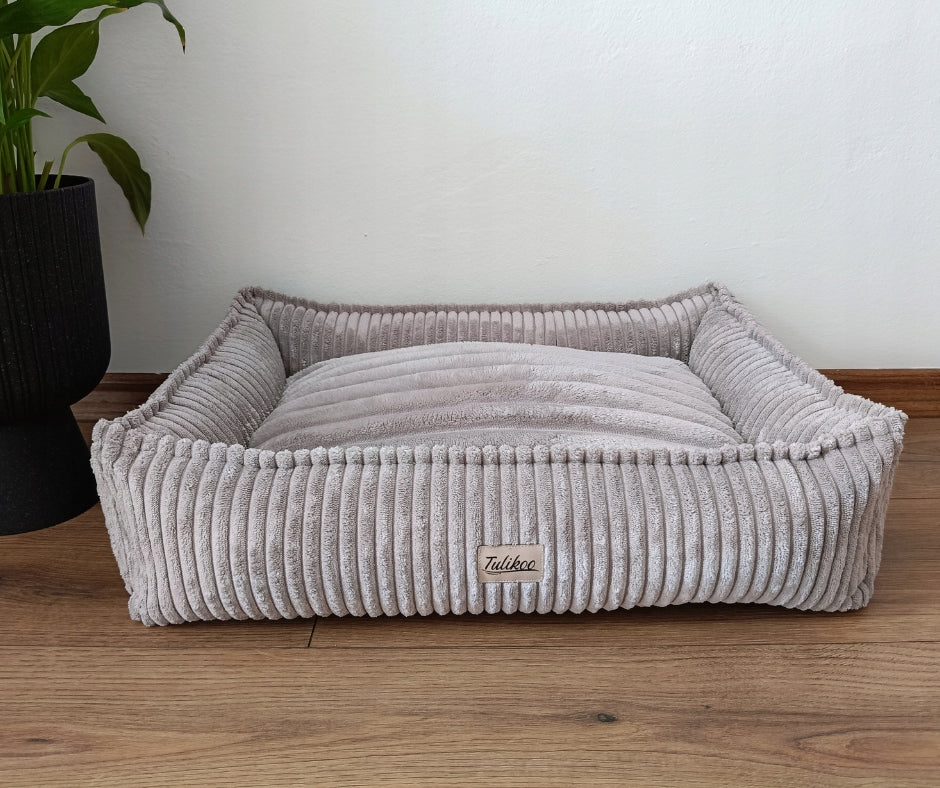 Bed Couch for Small Dog S Corduroy Durable Soft Ash Manufacturer code SerenoS.Popiel