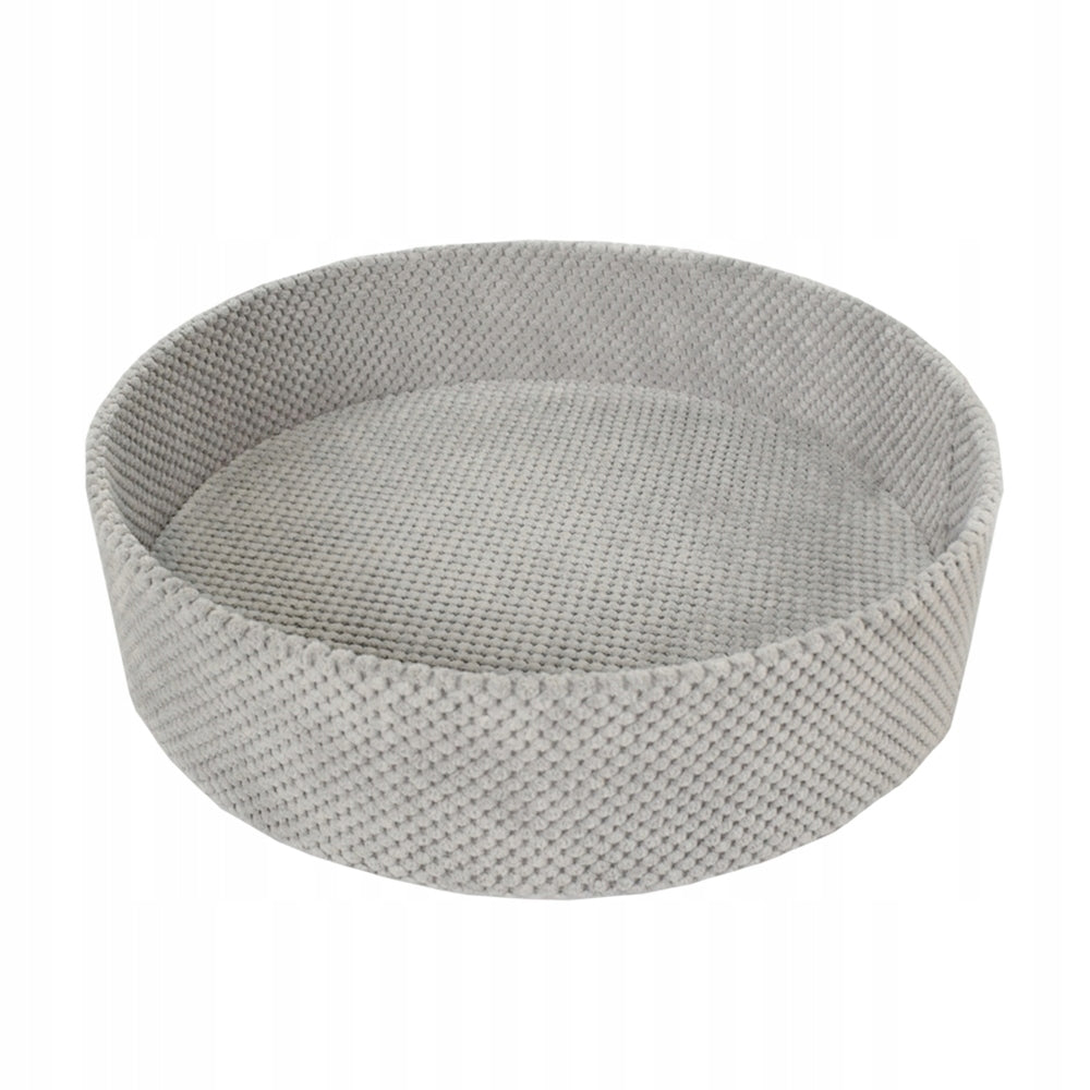 Bed Rosette for cat MAKSPOL Large round 50 cm ! Light grey
