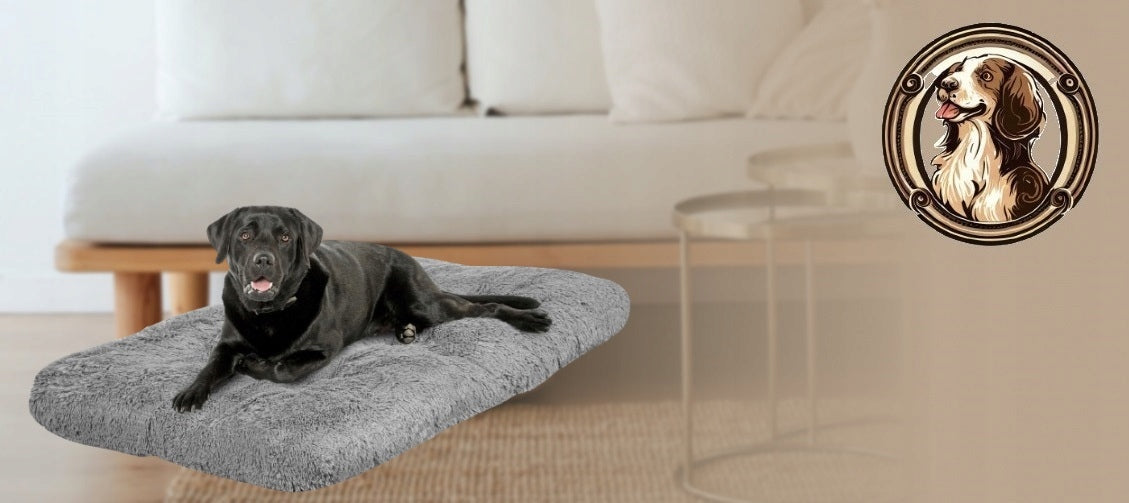 Bed for Dog Hairy Pillow Shaggy Plush Bedding XL 130x90 cm Brand no brand