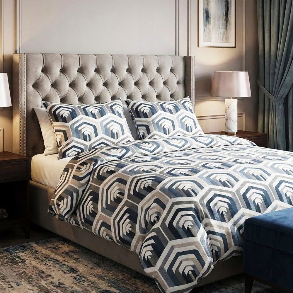 Bedding 140x200 + 1 x 70x80 Bedding Set for Duvet and Pillow - PATTERNS Manufacturer code DENIX 140x200