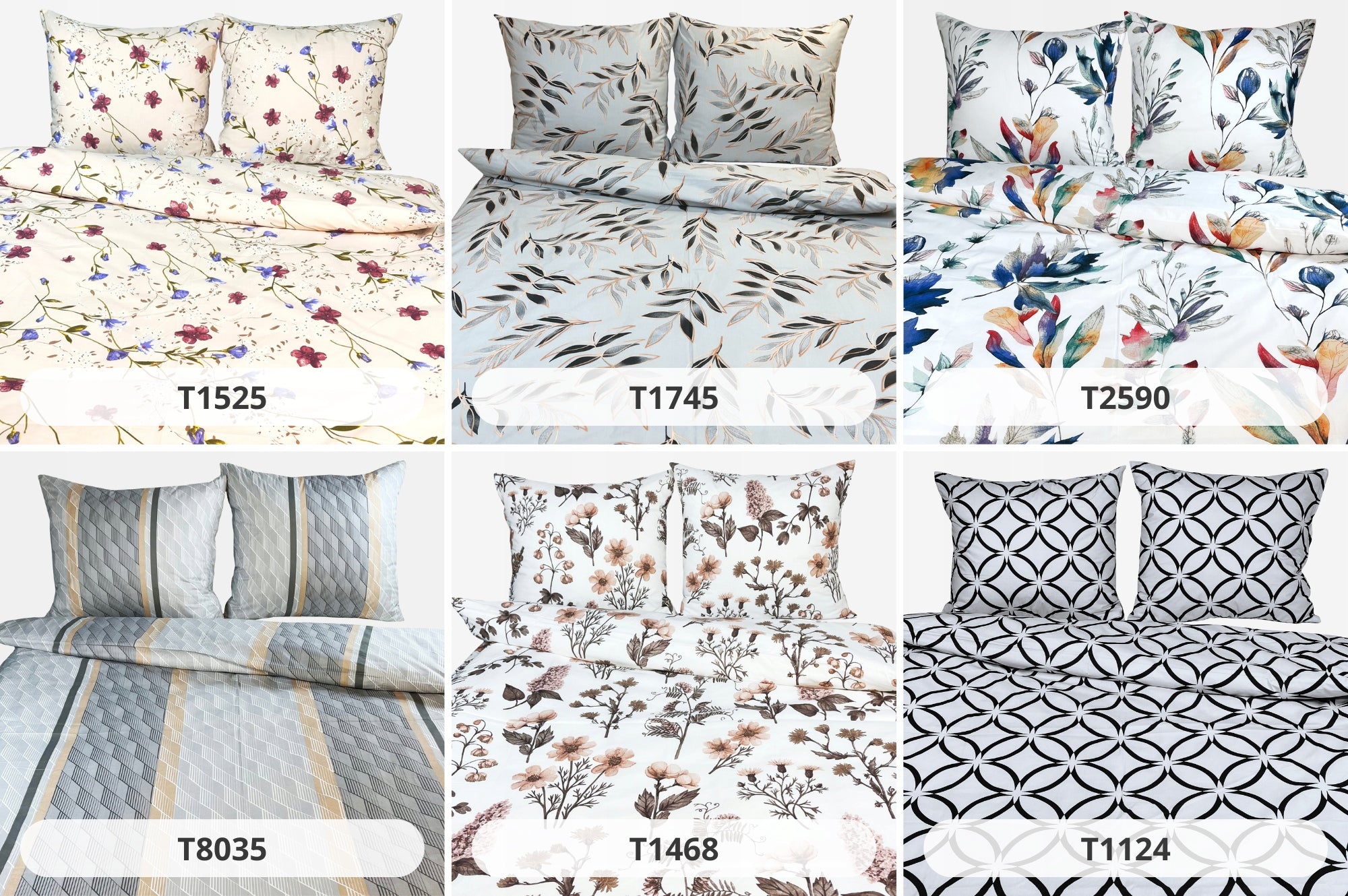 Bedding 160x200 cotton 2x pillowcase 70x80 cotton with zipper Poland patterns Manufacturer code POŚ-BAW-ZB-160/200