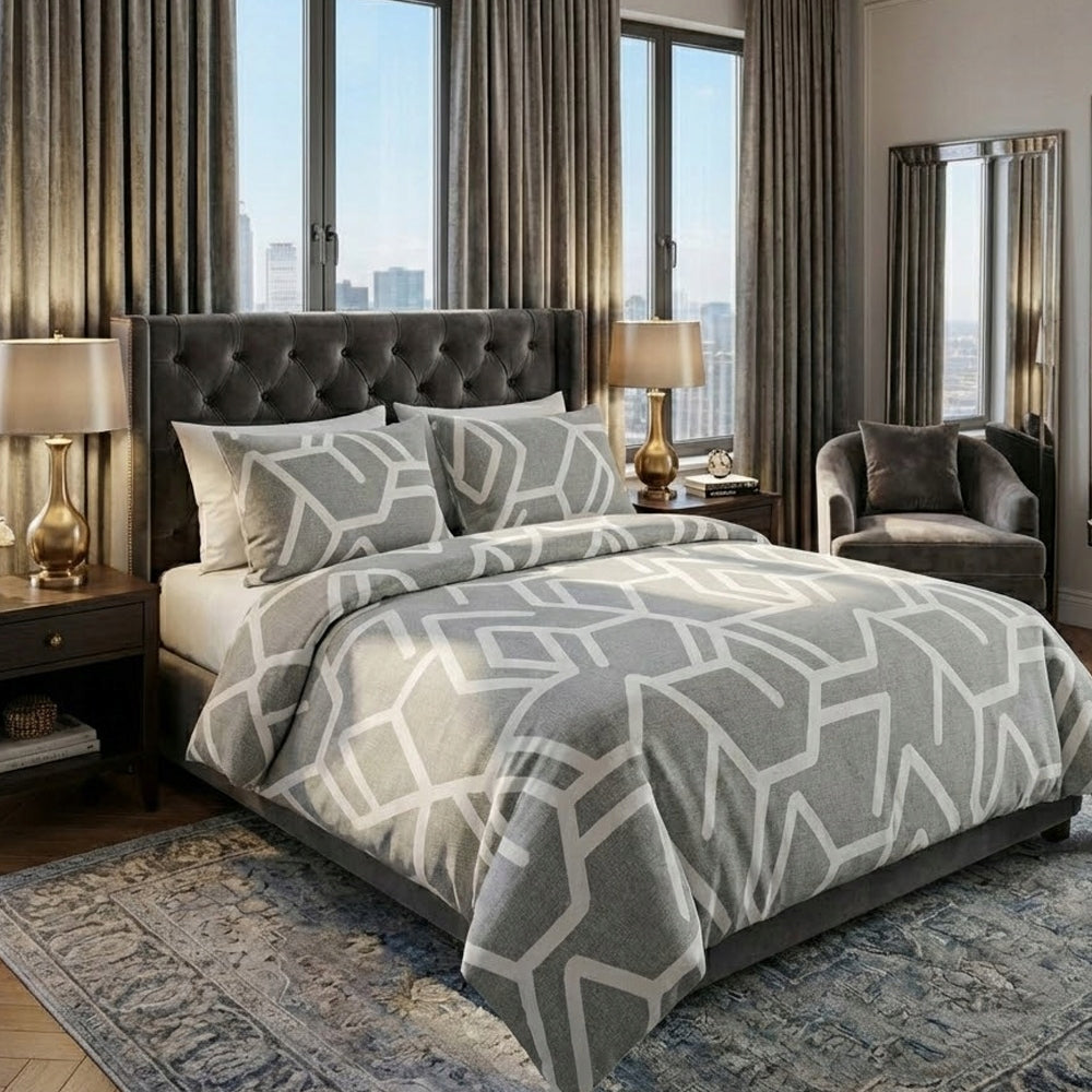 Bedding 200x220 + 2 x 70x80 Bedding Set for Duvet and Pillow - PATTERNS Packaging status original