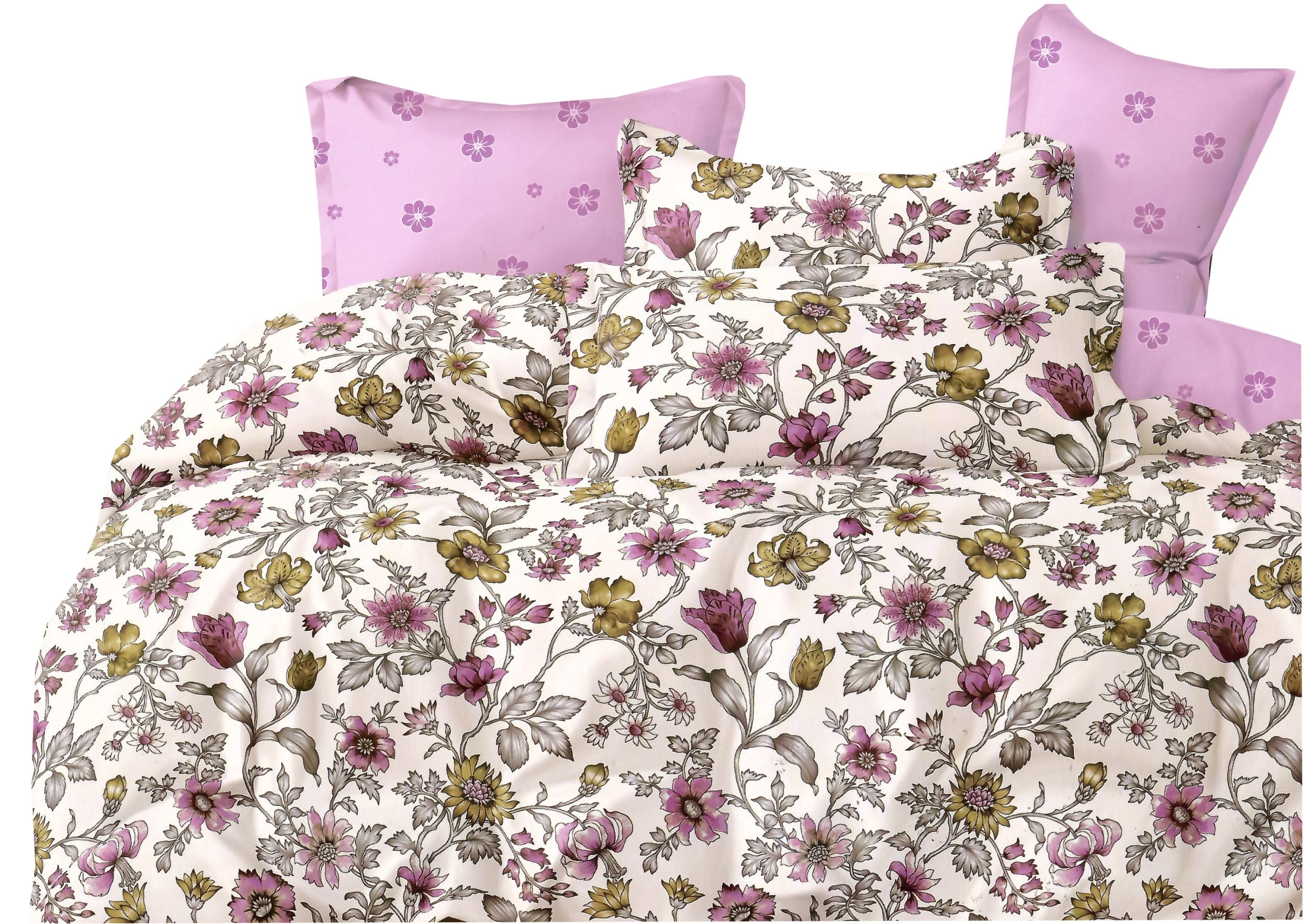 Bedding 200x220 satin cotton + 2 pillowcases set 5D lots of patterns