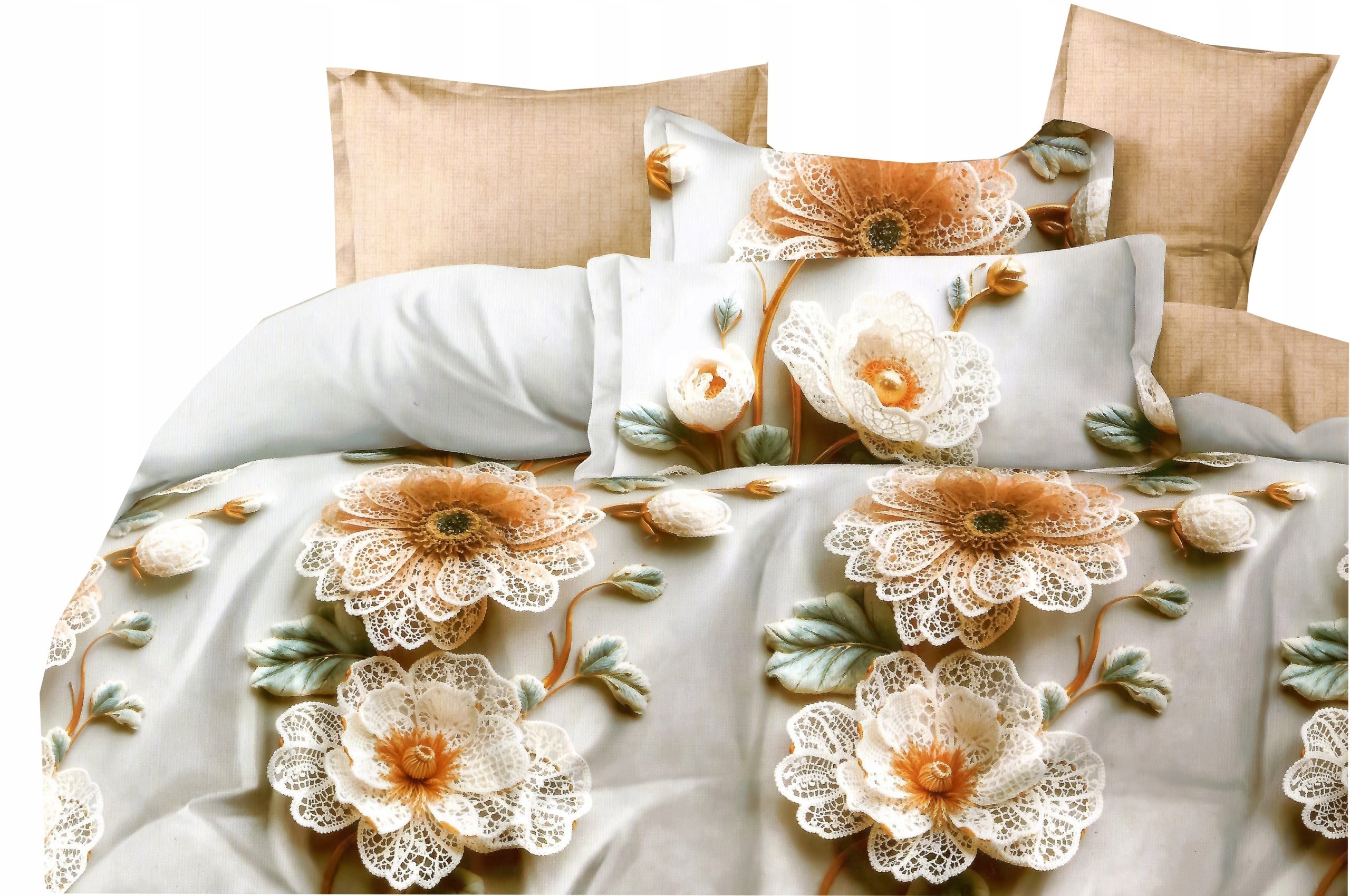Bedding 220x200 cotton + 2 pillowcases 70x80 set 5D NEW DESIGNS