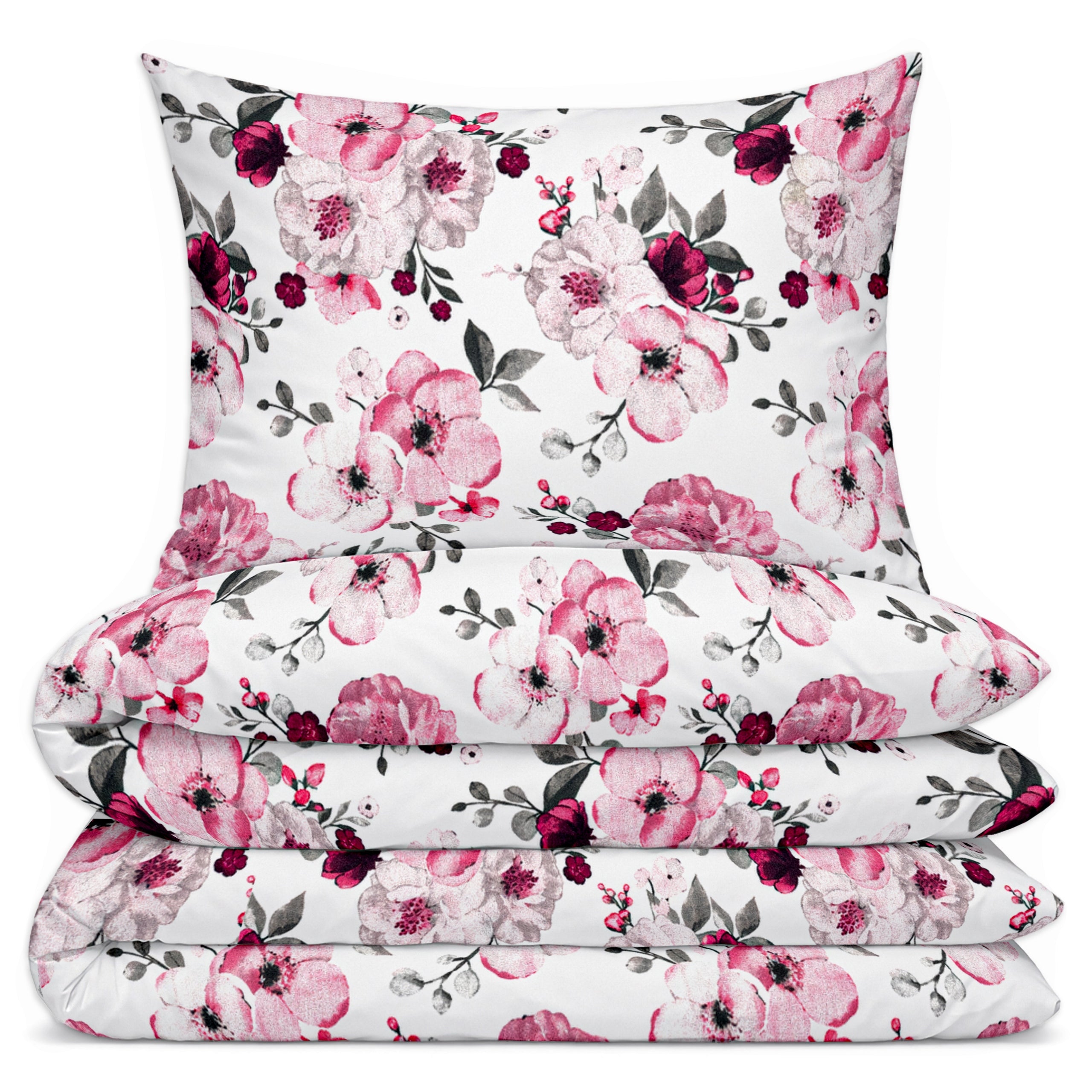 Bedding Set 160x200cm 100% COTTON 2x PILLOWCASES 70x80 New Designs Set