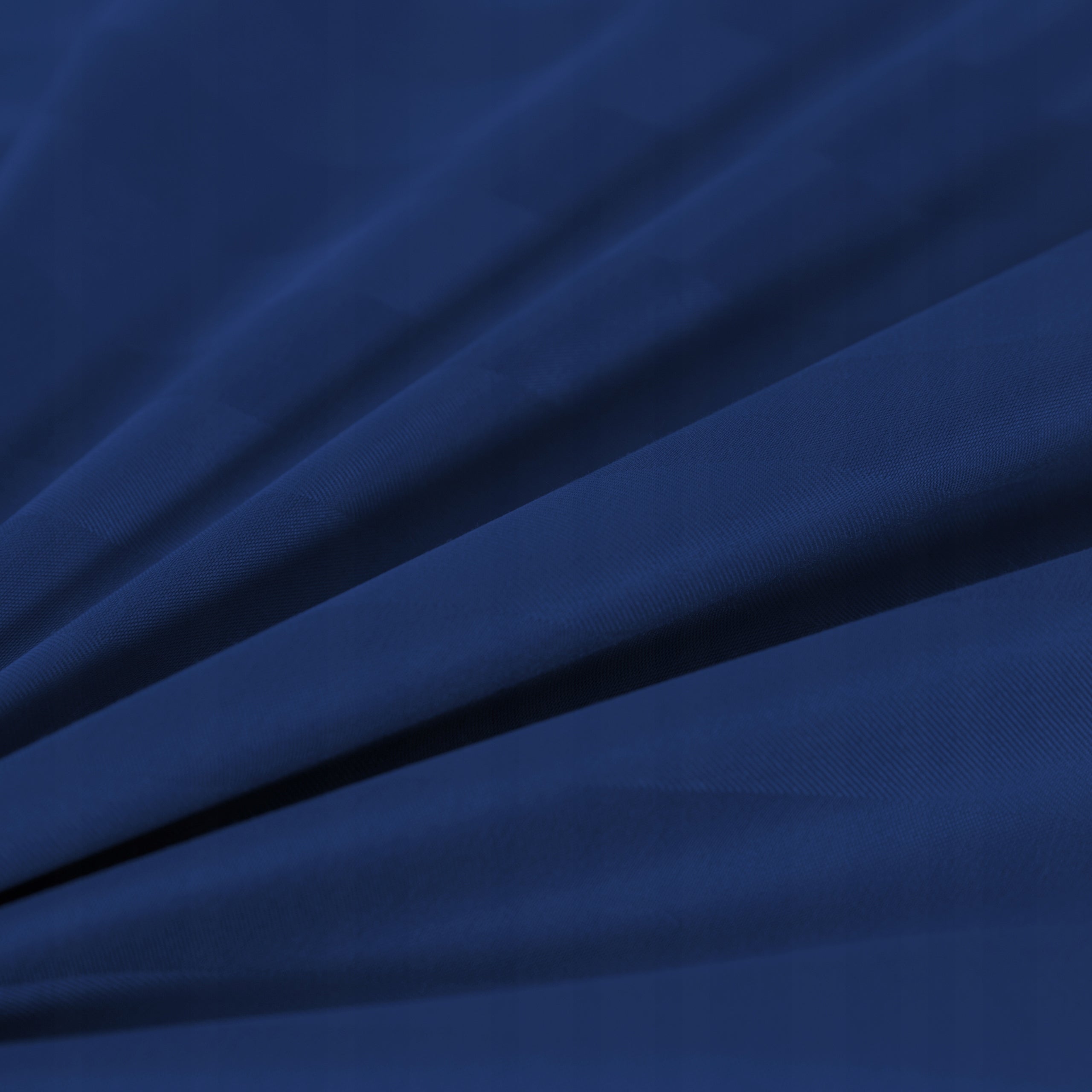 Bedding damask hotel striped 160x200 navy blue, cobalt, indigo Brand SENOMIA