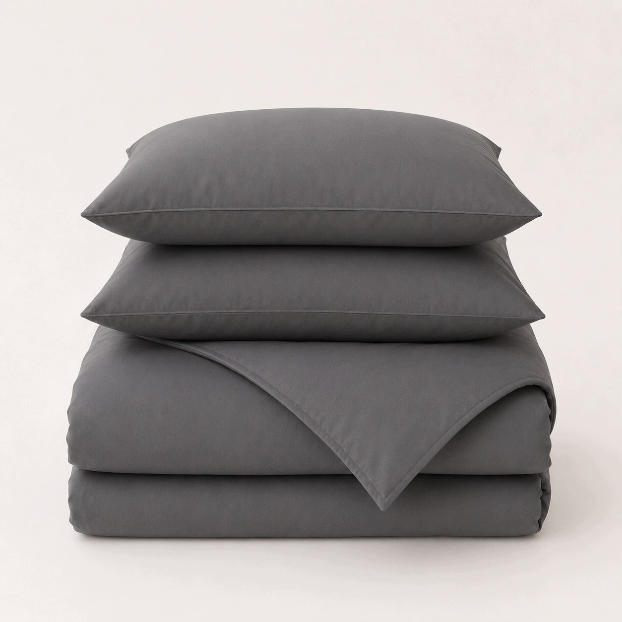 Bedding set 100% cotton Mengtianzi B-02 smooth grey ash 200x220 Packaging status original