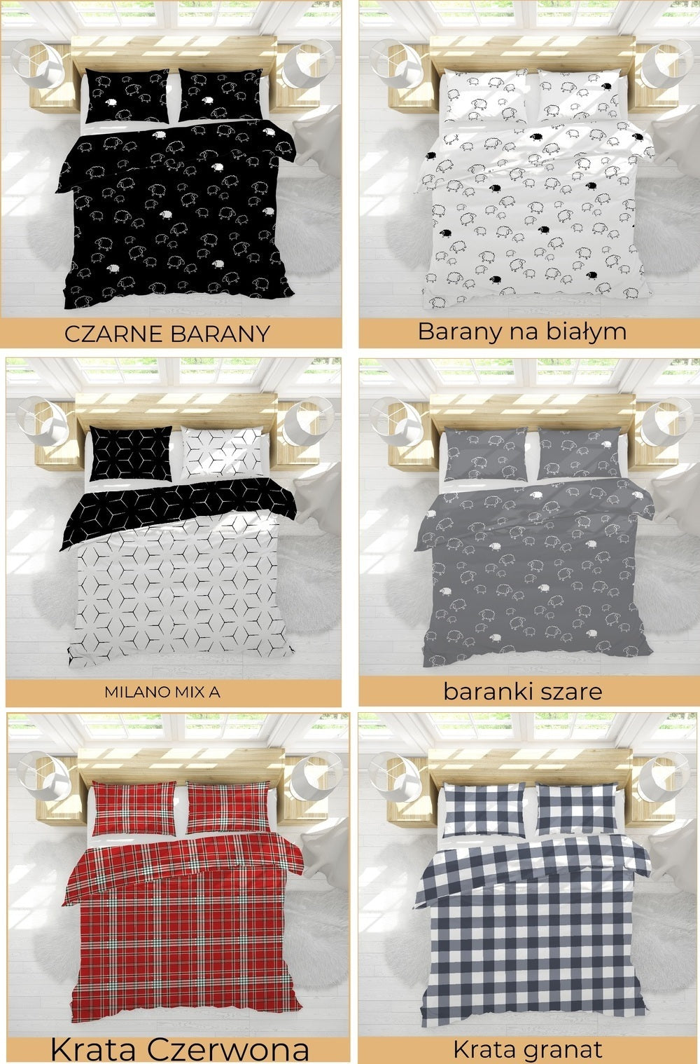 Bedding set 160x200 thick Polish cotton 100% lots of patterns - certificate Brand Posciel-Hurt