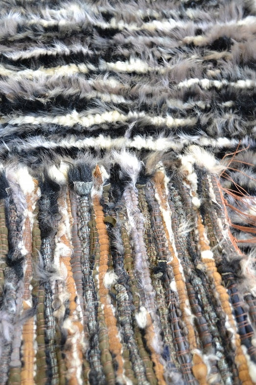 Bedspread rug plaid walkway - sheepskin Brand no brand
