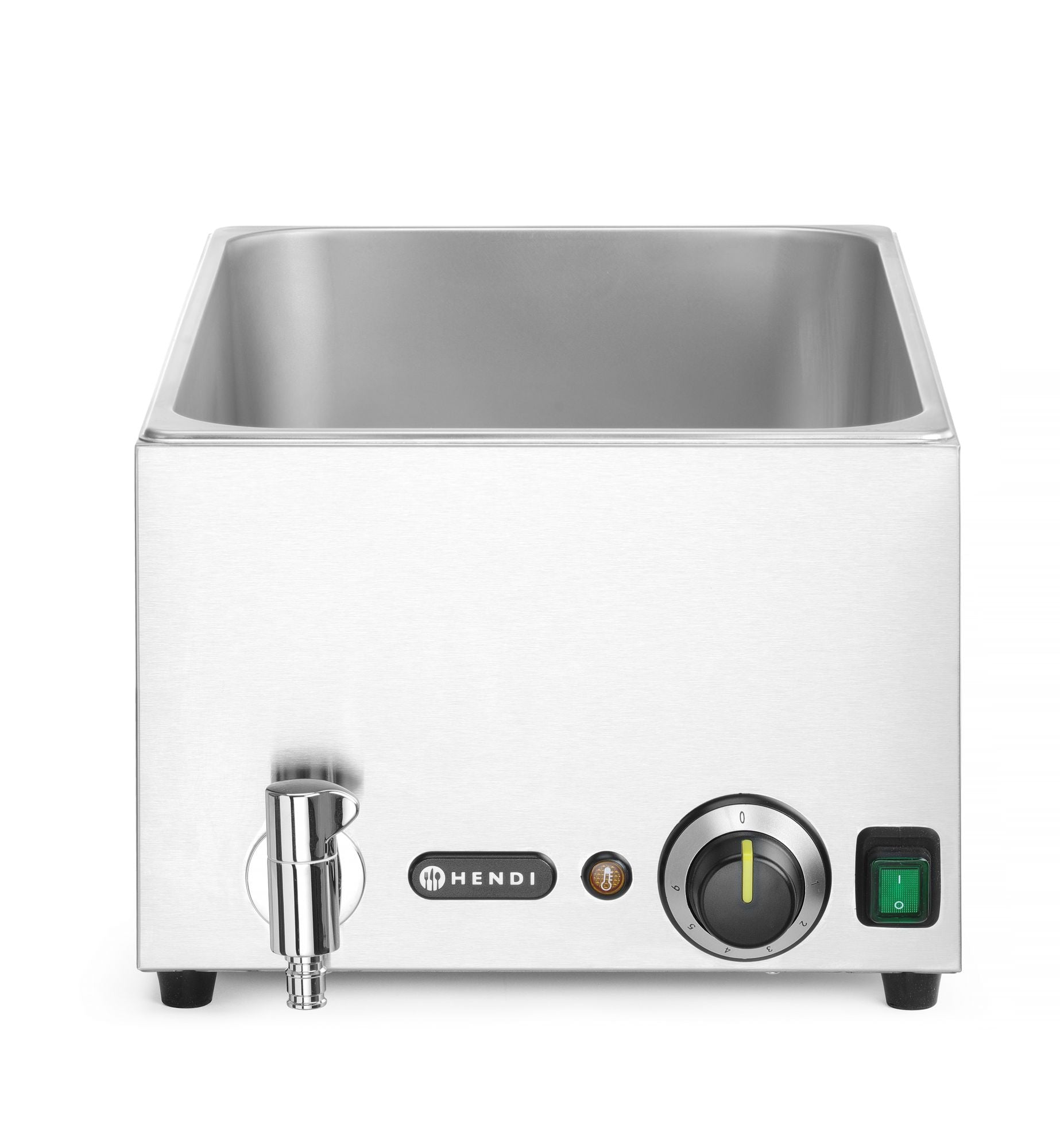 Bemar with drain tap HENDI Ranger, GN 1/1, 230V/1000W, 576x334x(H)241mm