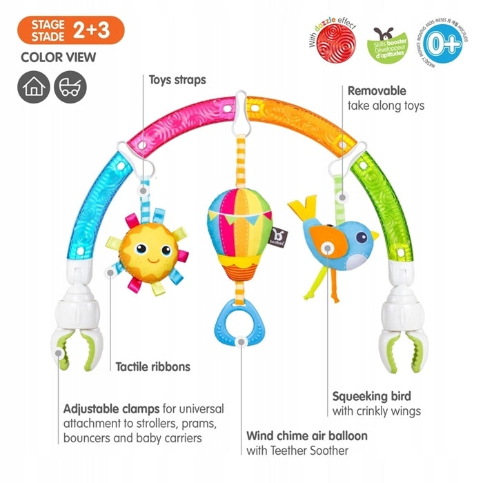Benbat HEADBAND with toys BOW for stroller cot seat for children Packaging status original