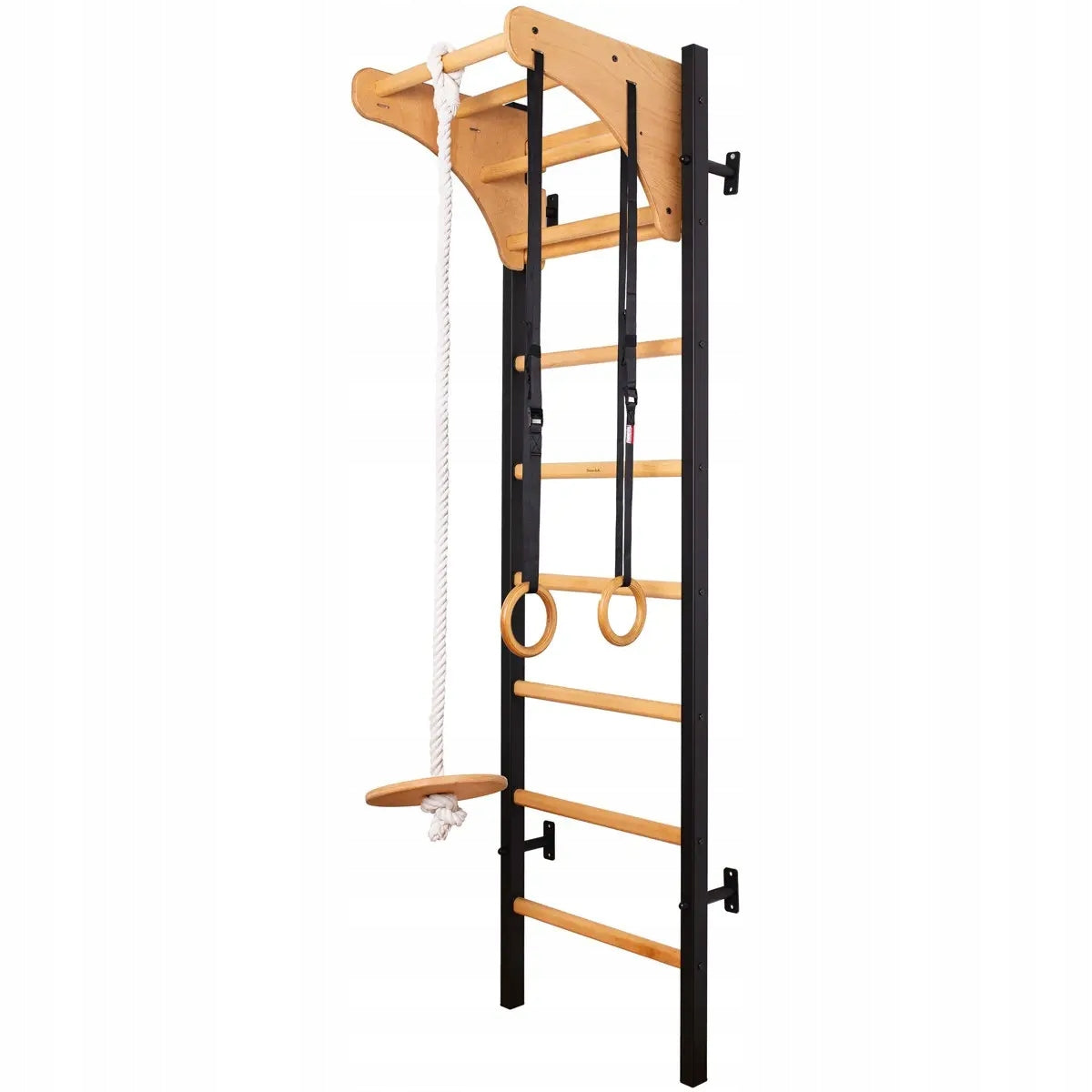 BenchK 211+A076 Gymnastic ladder with pull-up bar + accessories