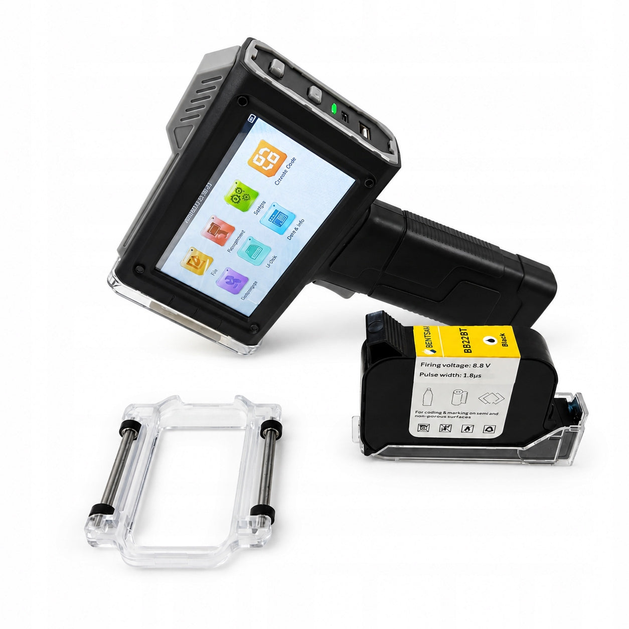 Bentsai BT-HH6205B 12,7 mm Hand Inkjet Printer + Freebie Ink