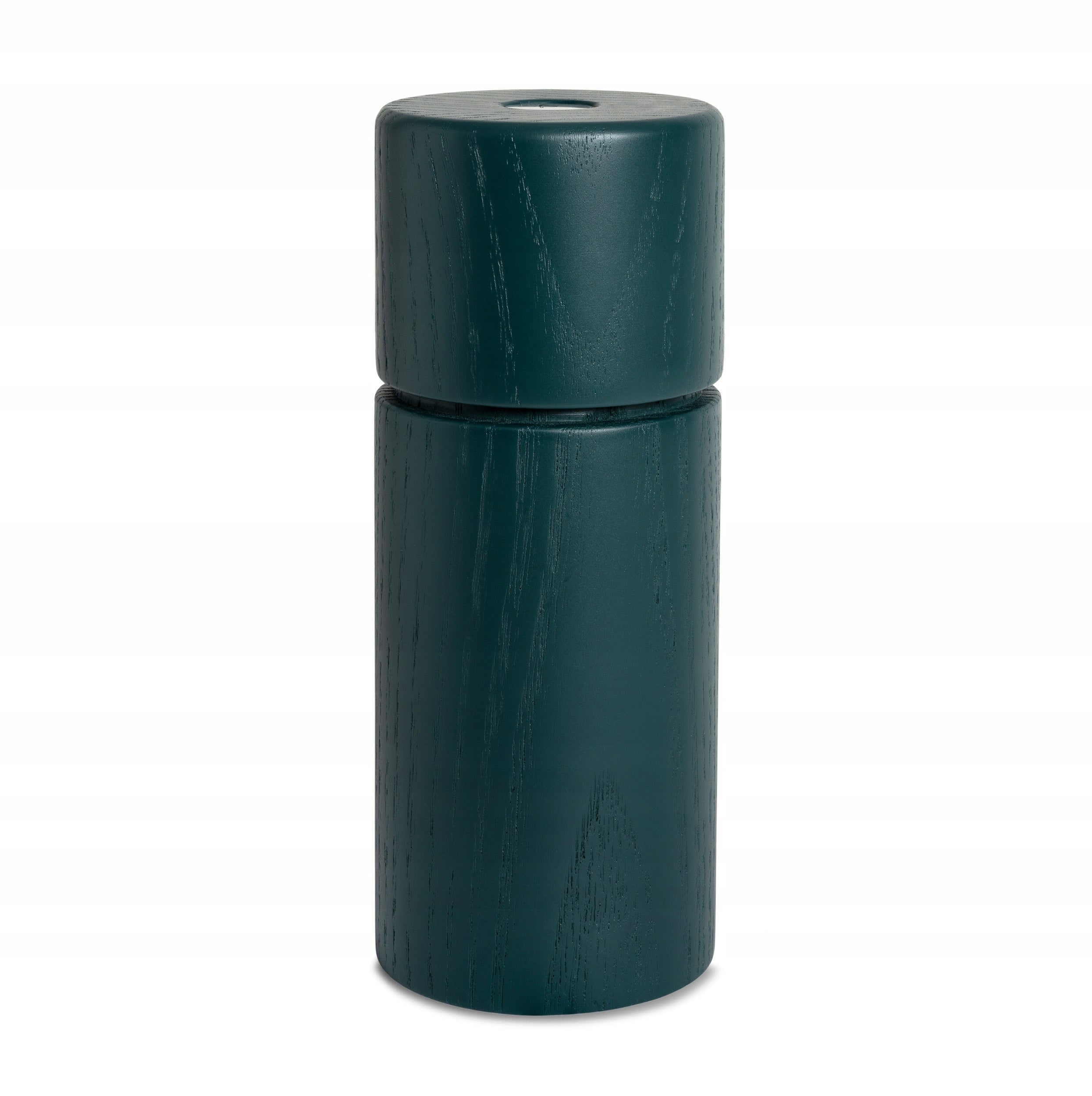 Bergen Wooden Salt and Pepper Grinder, Green, 12 cm CRUSHGRIND