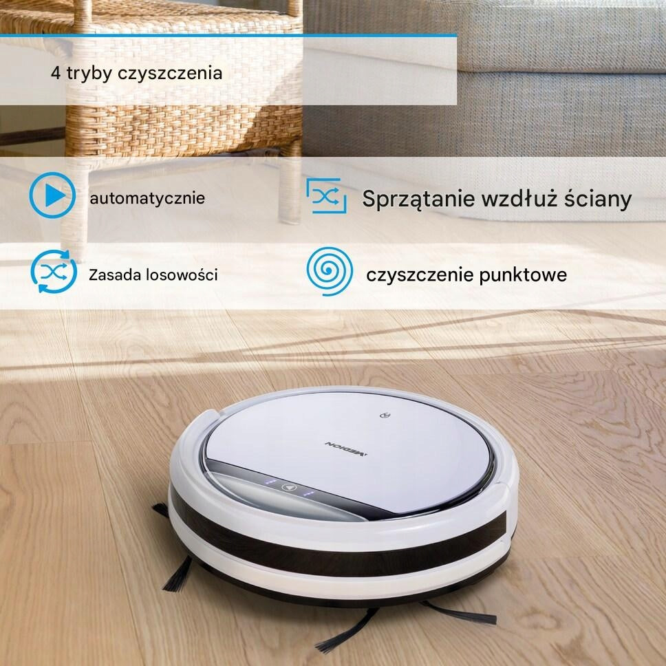 Best German Robot Cleaning Vacuum Cleaner MEDION MD19500 Charging time 270 min