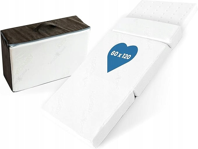 BestCare Folding mattress for cot, 60 x 120 x 8 cm