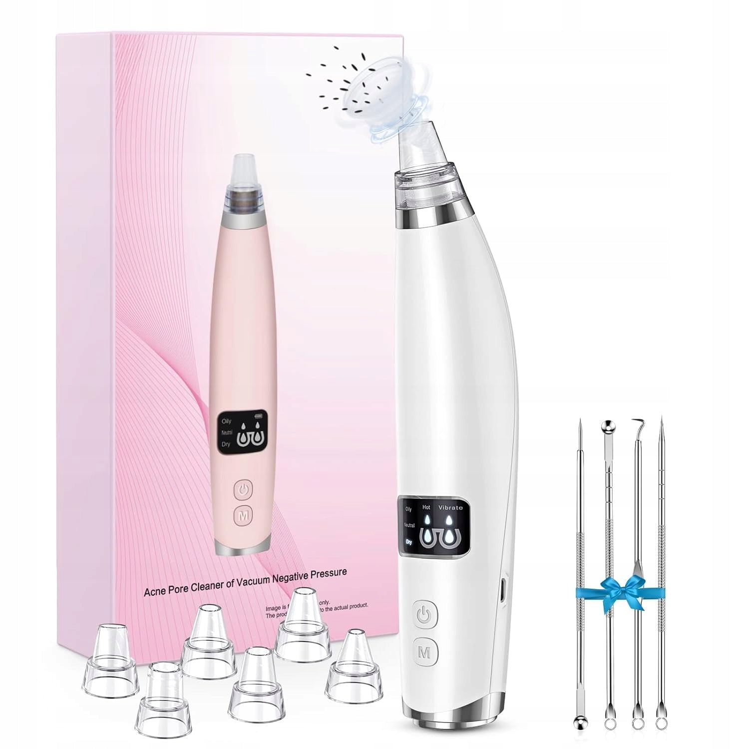 Bestope Vacuum cleaner for blackheads and blackheads 3 modes