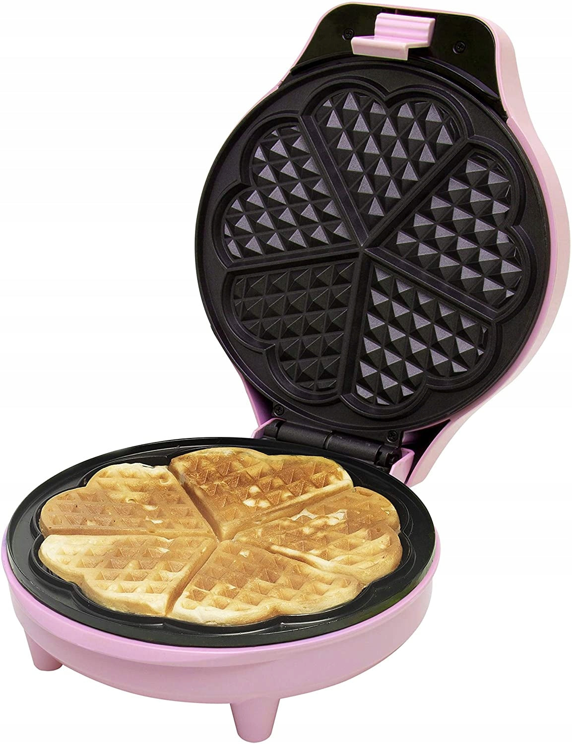 Bestron ASW217 waffle maker 700 W pink Brand Bestron