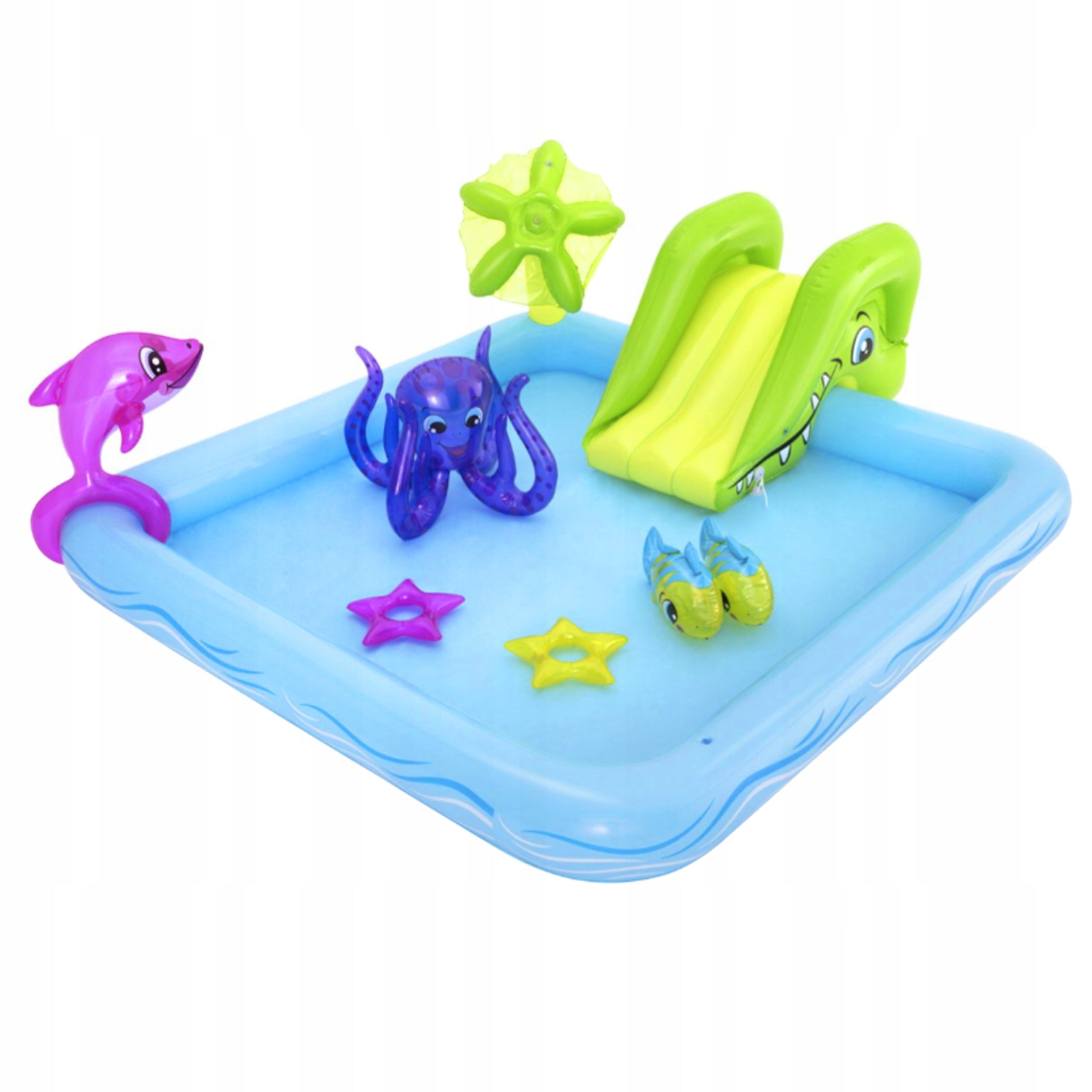 Bestway 53052 Inflatable Swimming Pool With Slide Height 86 cm