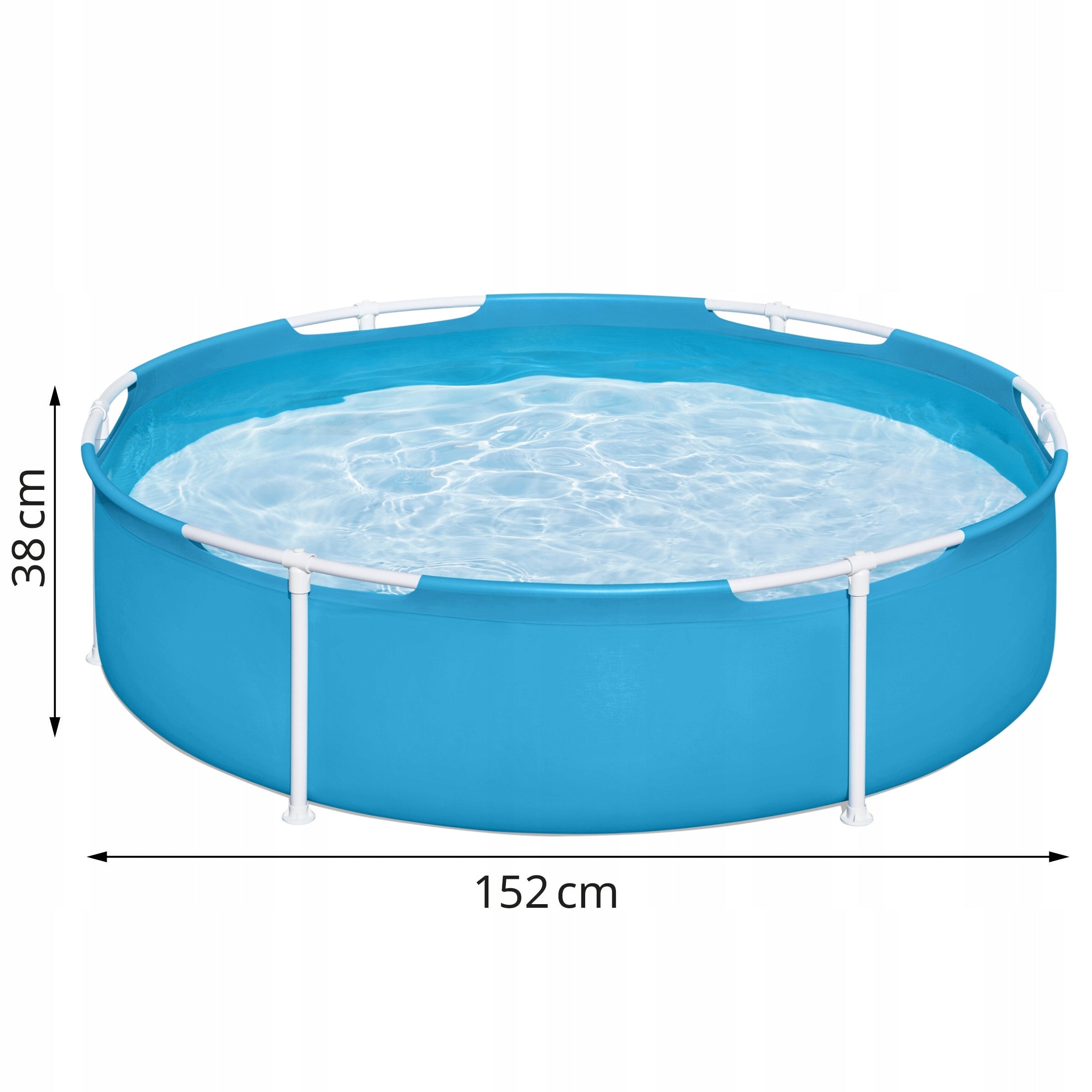 Bestway 56283 Round frame pool for children for garden 152 x 38 cm