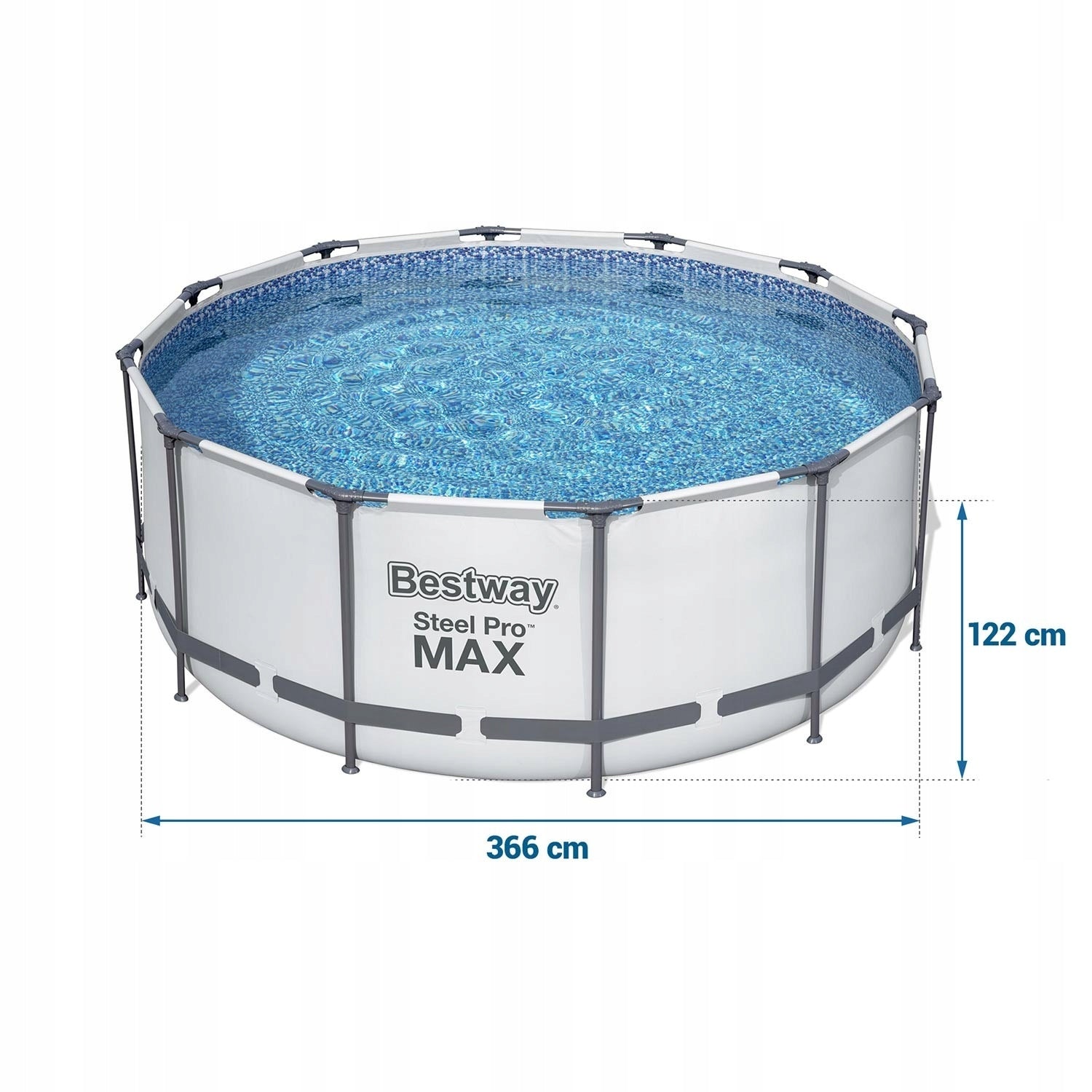 Bestway 56420 Garden Pool Rack 366x122cm WITHOUT ACCESSORIES Brand Bestway