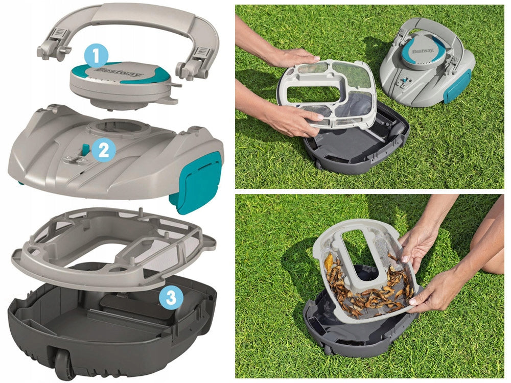 Bestway AquaTronix G100 58864 Automatic Cordless Pool Vacuum Cleaner Batteries included yes