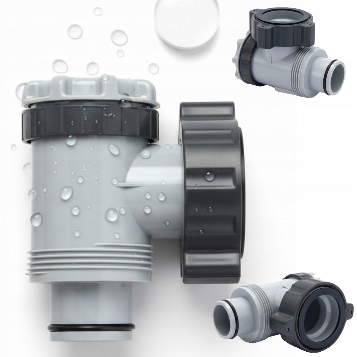 Bestway pool valve for sand pump, 38 mm hose tap