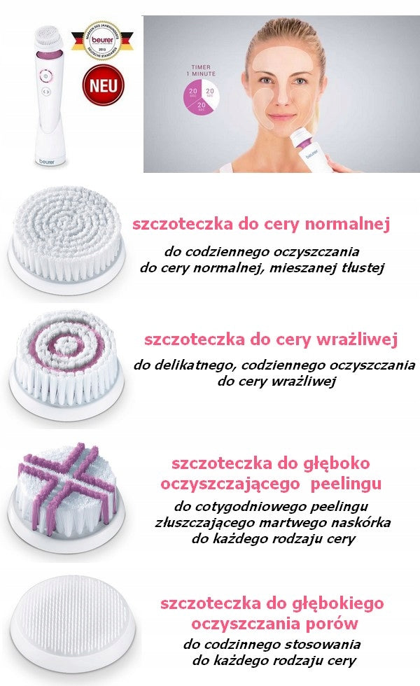 Beurer FC95 Facial Cleansing Brush Manufacturer code FC 95