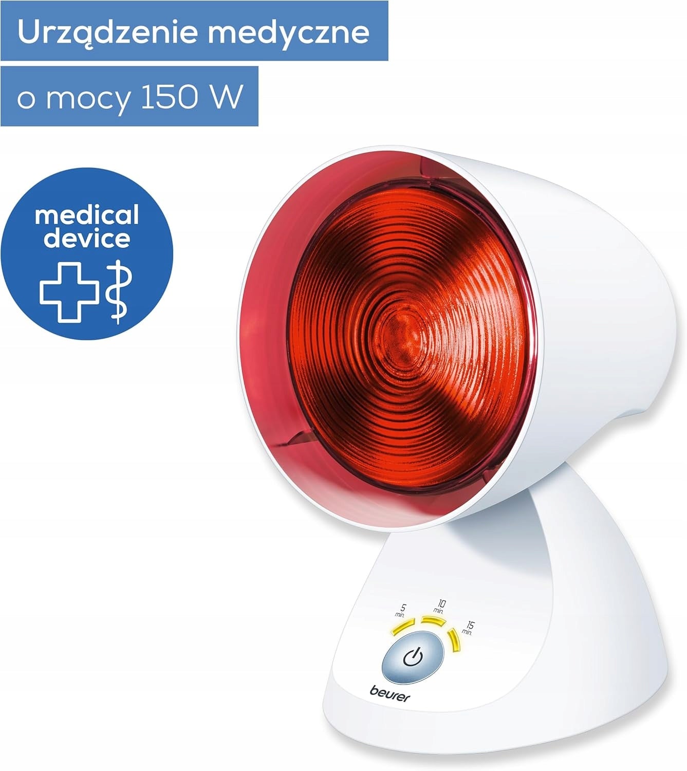 Beurer IL 35 IR lamp infrared timer 3 levels muscle therapy Medical device no