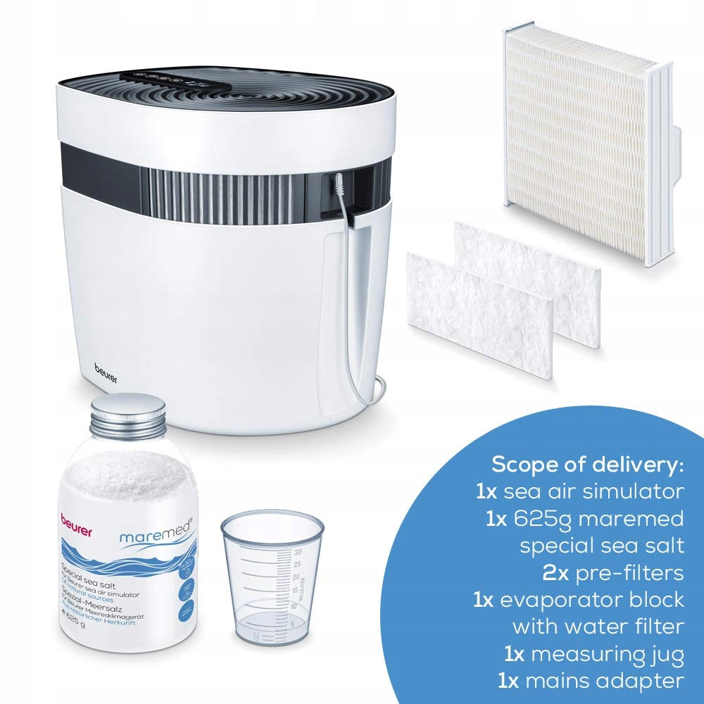 Beurer Maremed MK 500 humidifier and air purifier with sea salt Brand Beurer