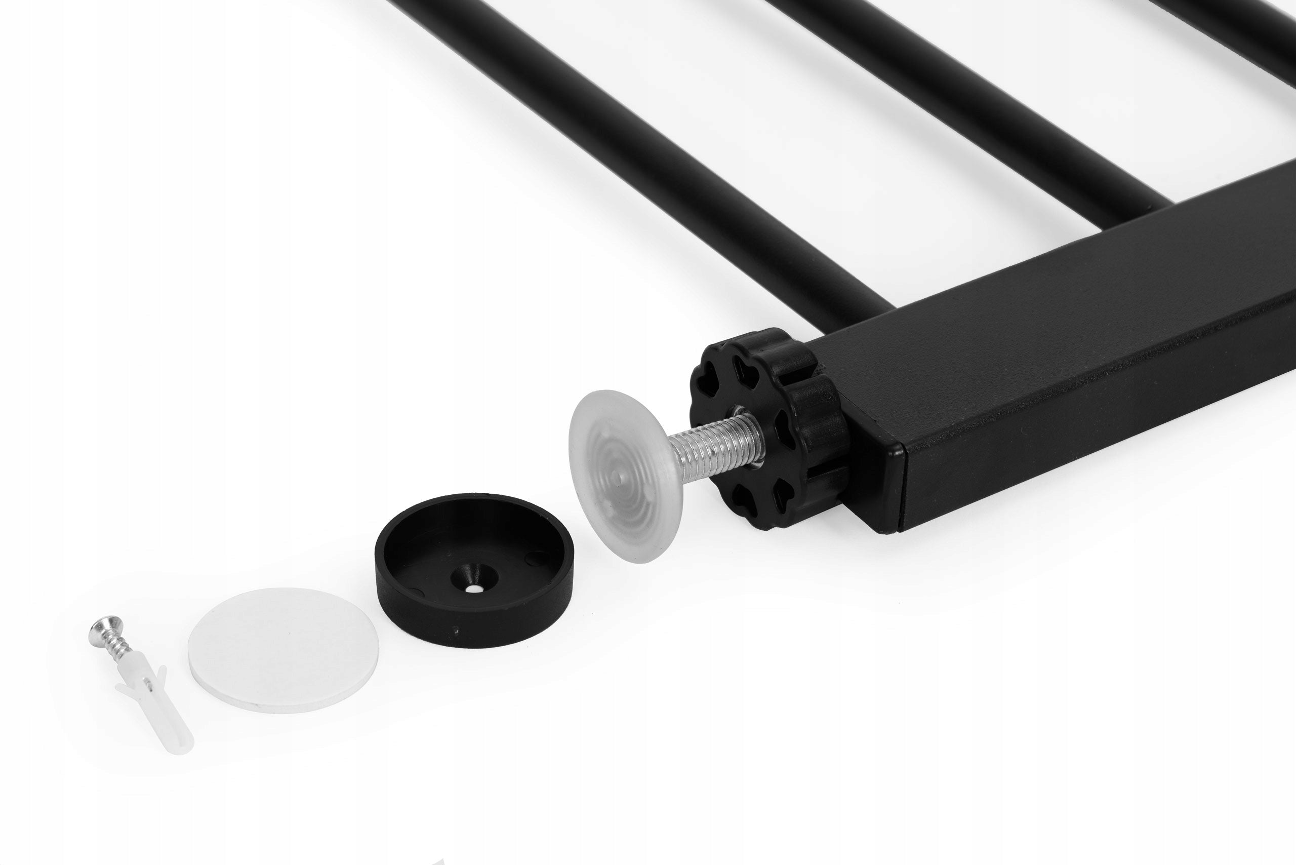 Bezpečnostní zábrana na schody a dveře 74-80 cm, kov a dřevo Brand Ecotoys
