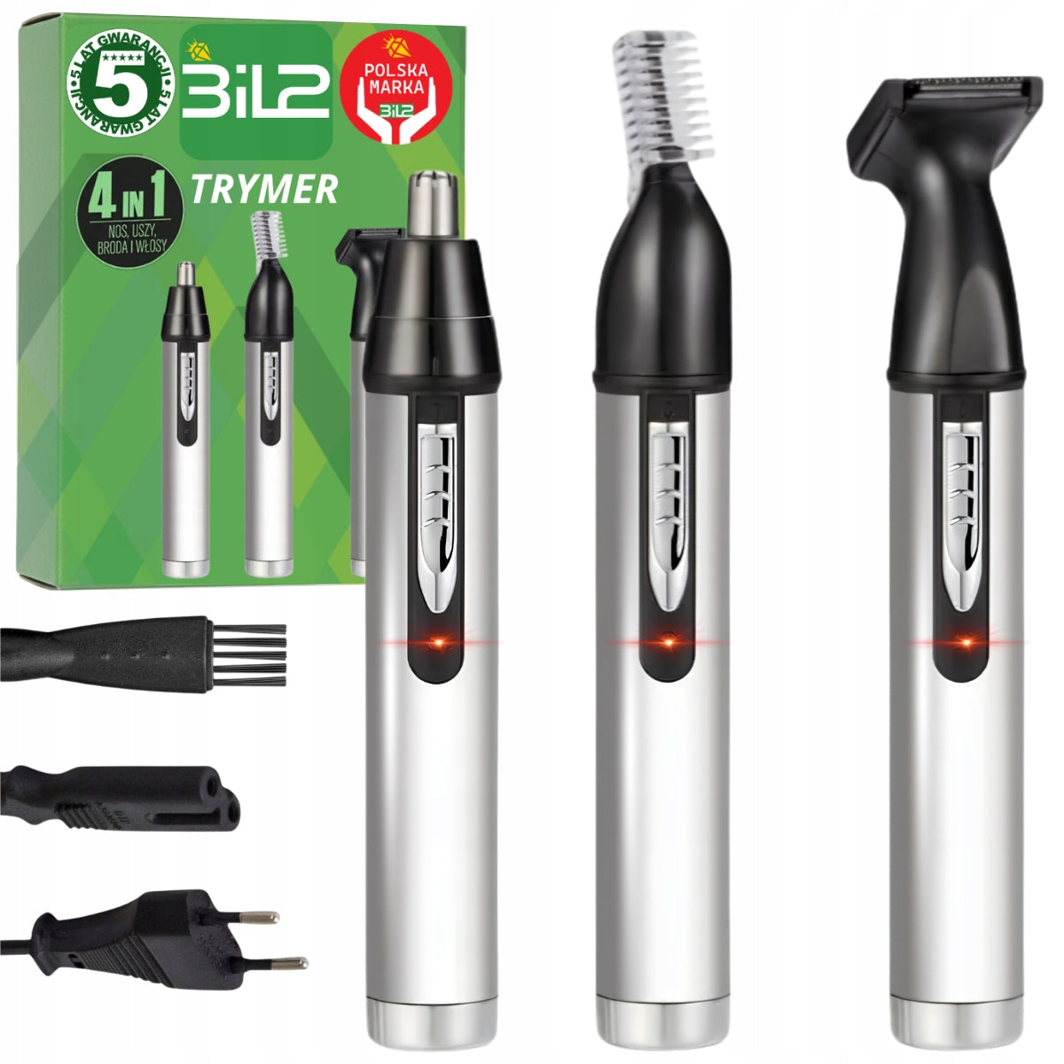 BiL2 Trimmer For Shaving Beard Nose Haircuts Beard Wireless