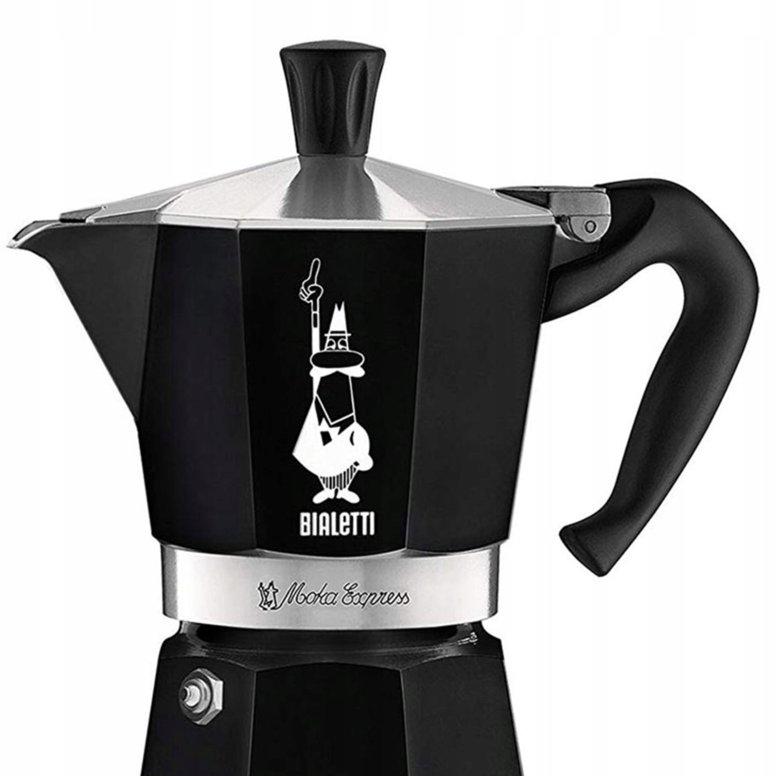 Bialetti Moka Express Black 6 cups 250 ml, black Manufacturer code 0004953