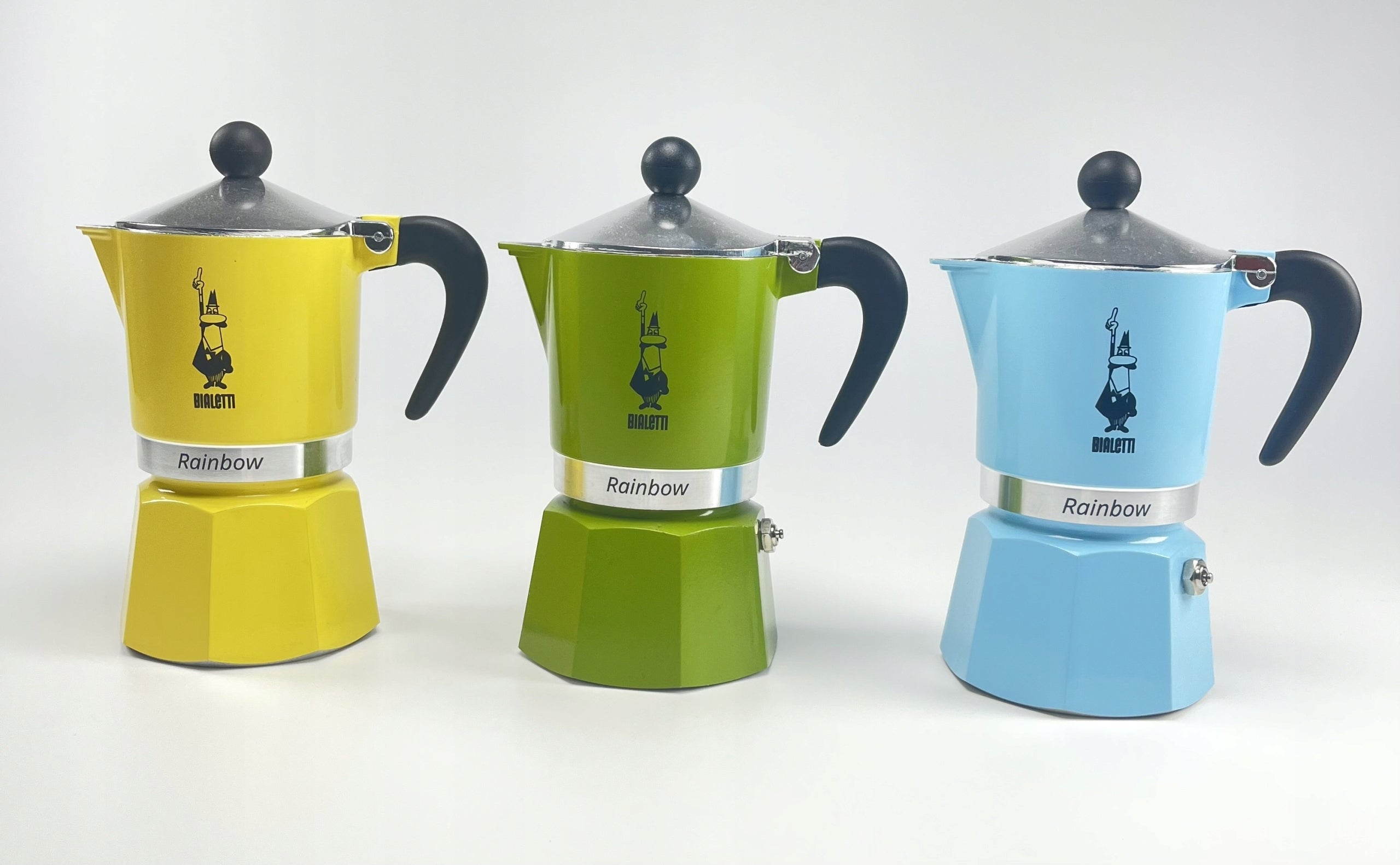 Bialetti Rainbow 3 žlutá moka konvice Material aluminum