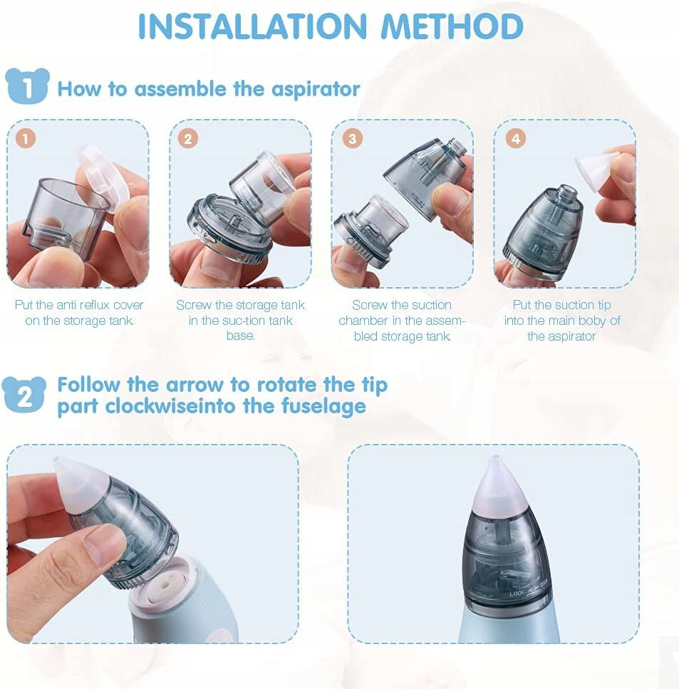 Bichiro, Electric Aspirator for Nose and Ears EAN (GTIN) 0650380579674