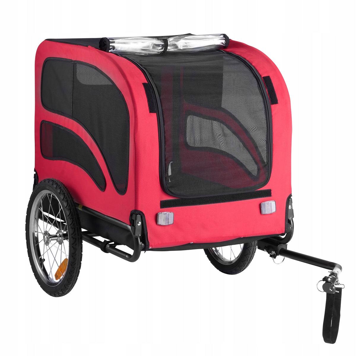 Bicycle Trailer For Dog Load Capacity 45KG With Flag And Inner Lanyard