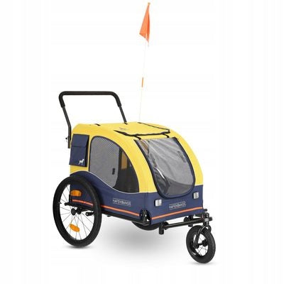 Bicycle trailer for dog HAFENBANDE Cabby L up to 45 kg