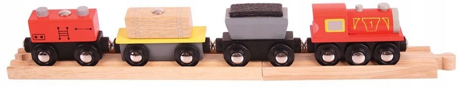 Bigjigs Expansion of queue Freight train BJT182