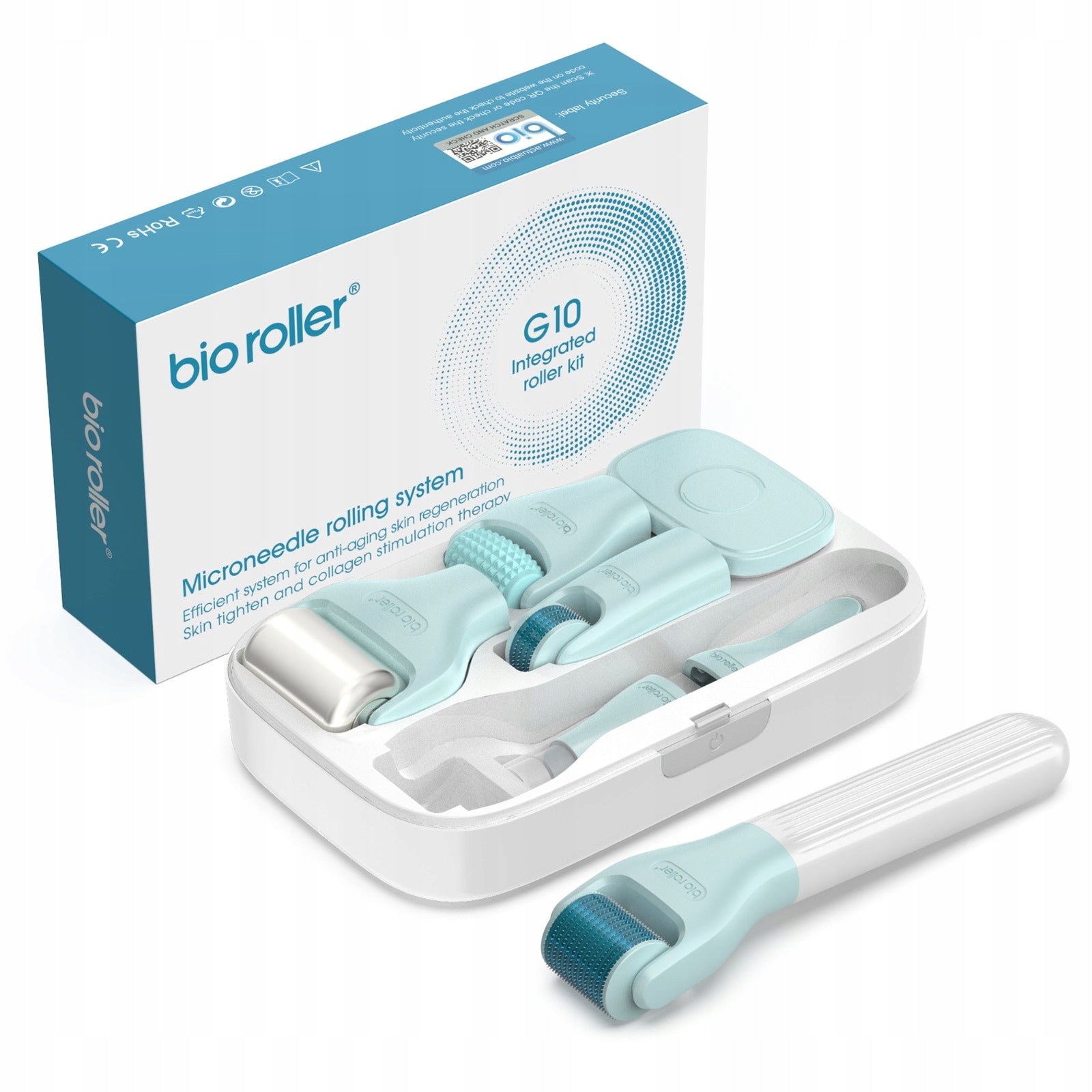 Bio Roller G10 Professional Face and Body Massager Dermaroller 10in1