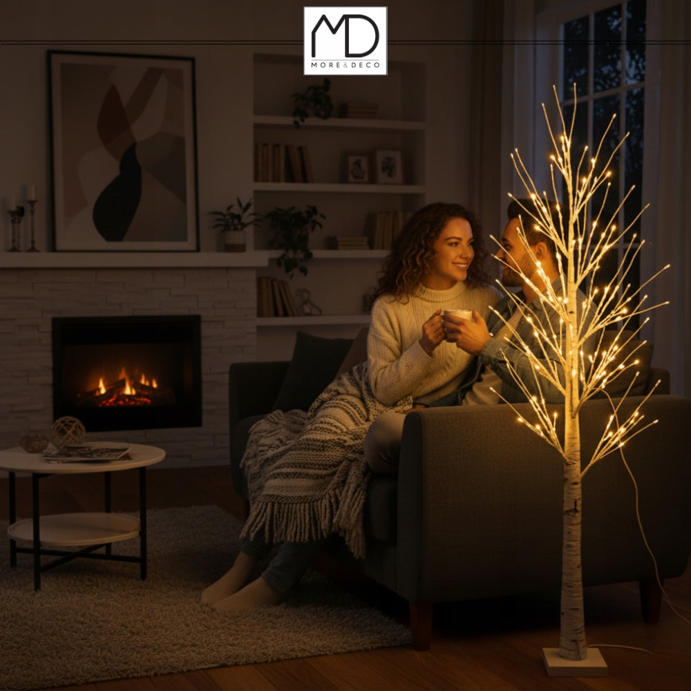 Birch LED 120cm 96 led decoration Christmas tree Christmas Packaging status original