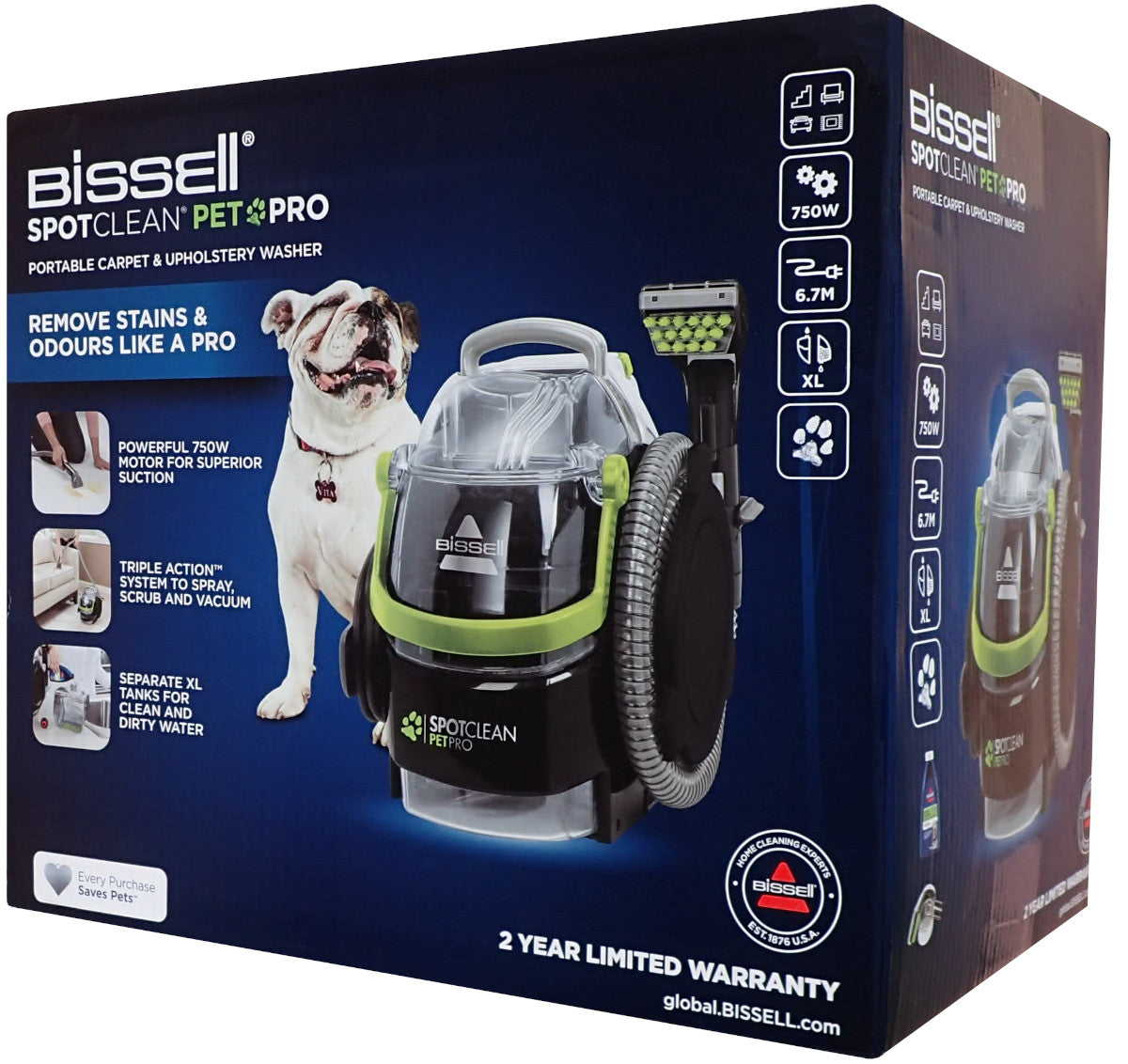 Bissell 15585 SpotClean Pet Pro Vacuum Cleaner Packaging status original