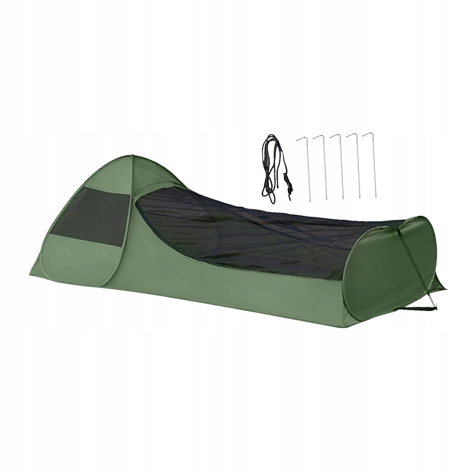 Bivy Tent Lightweight Shade Compact Personal Tent Single Person Dark Green Brand no brand