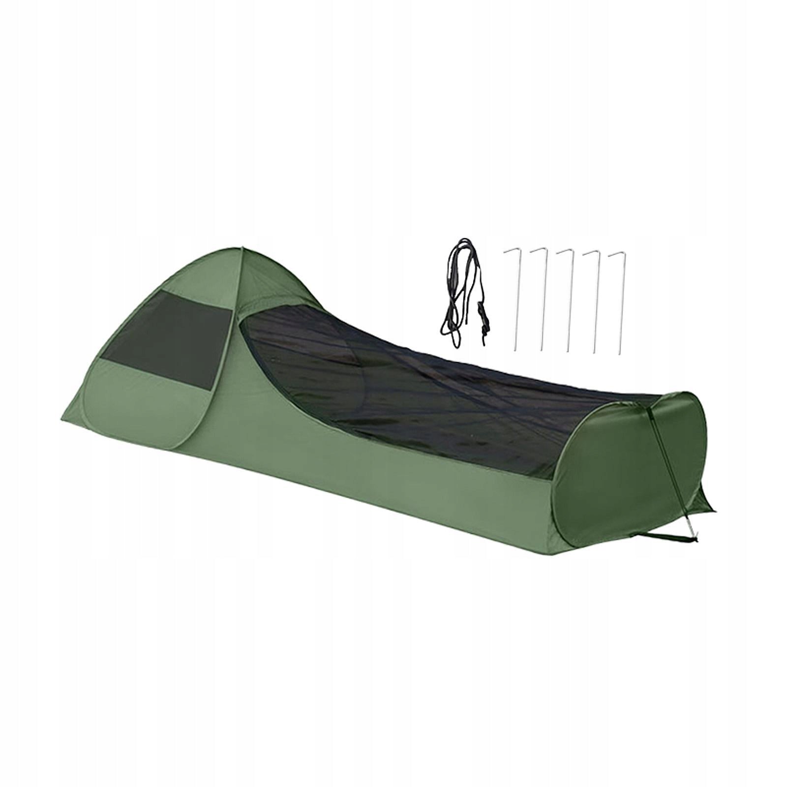 Bivy Tent Lightweight Shade Compact Personal Tent Single Person Dark Green Color multicolor