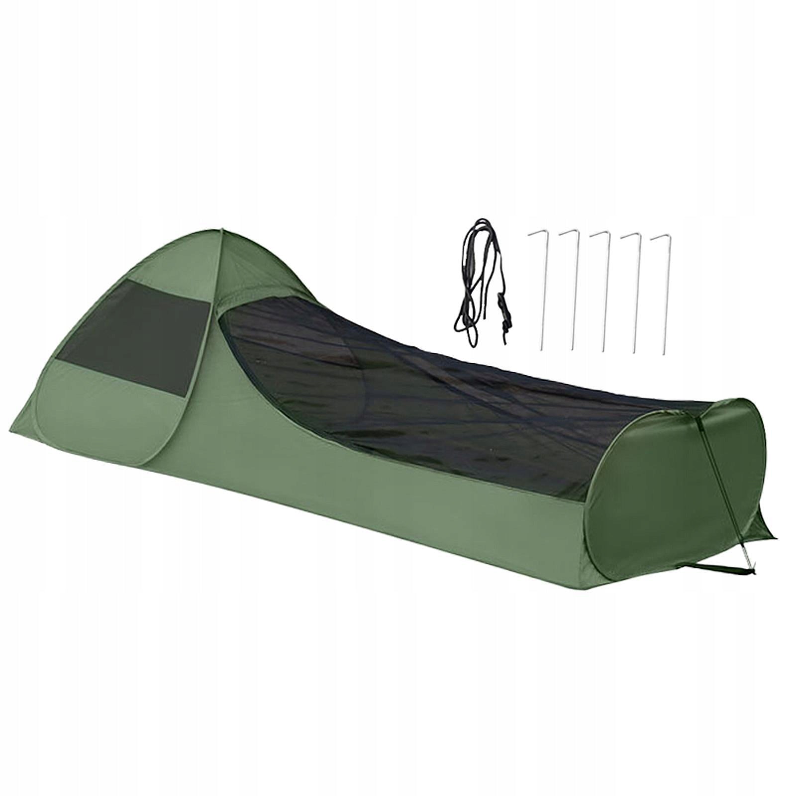 Bivy Tent Lightweight Shade Compact Personal Tent Single Person Dark Green Packaging status original