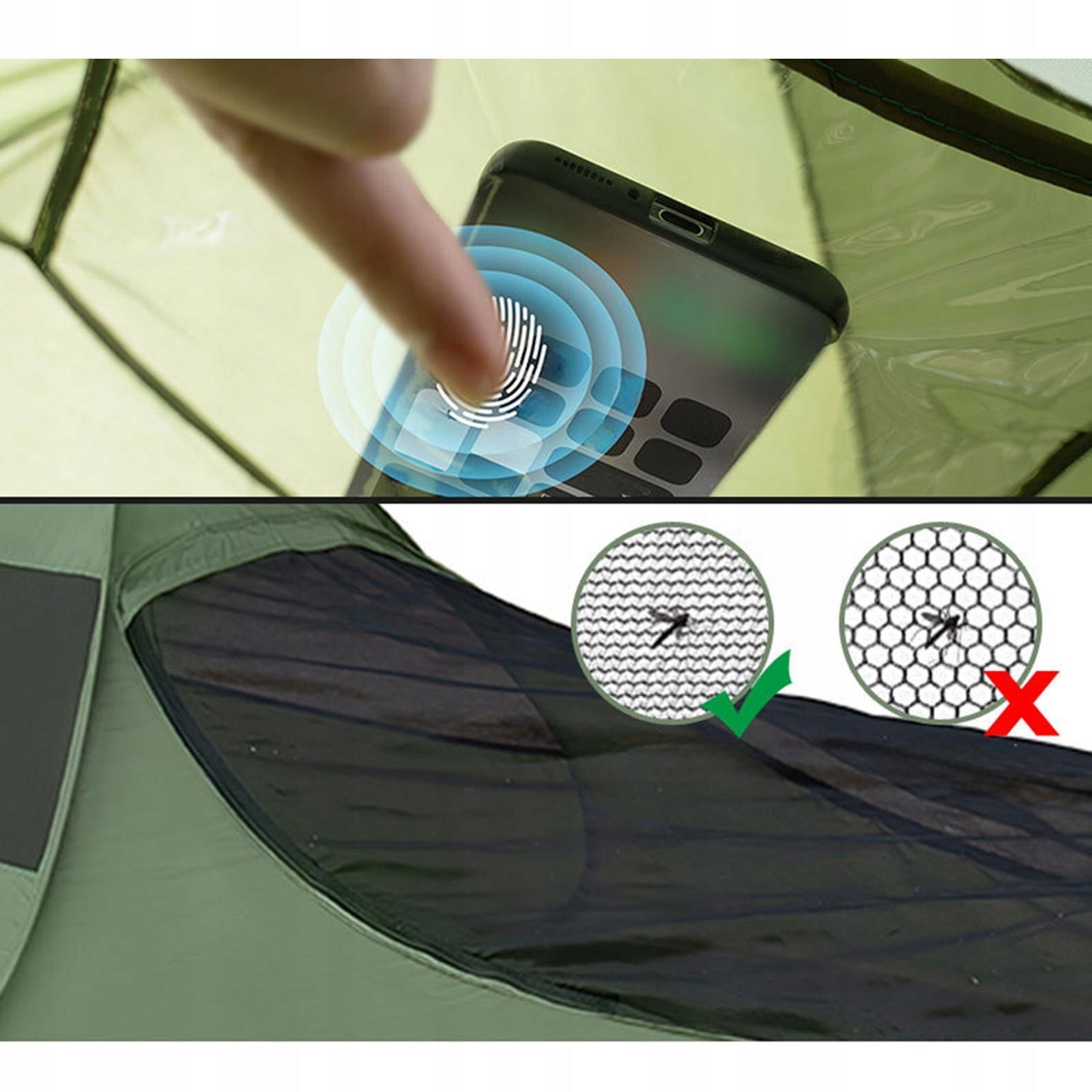 Bivy Tent Lightweight Shade Compact Personal Tent Single Person Dark Green Type not specified
