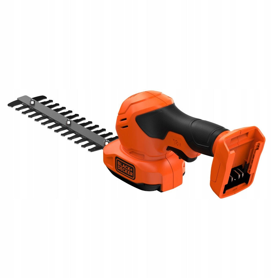 Black Decker Cordless Shears for Grass and Hedge BCSS18B 22 cm BODY Brand Black+Decker