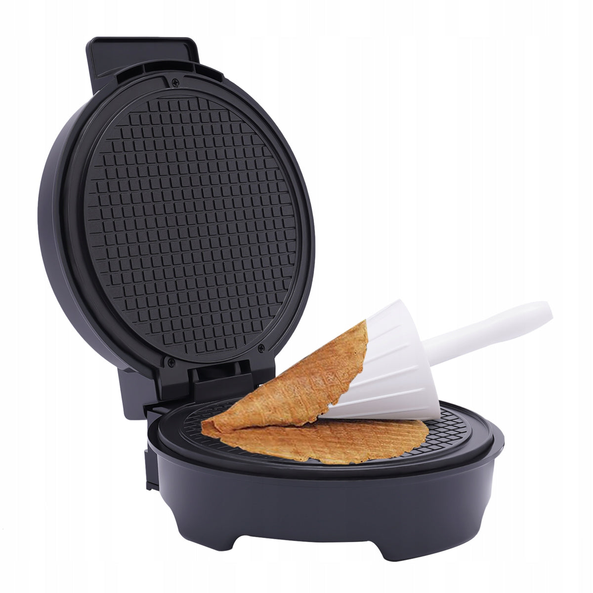 Black Egg Roll Making Machine Electric Waffle Cone Maker 1200w Manufacturer code JJFT9C4FEUHS8