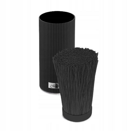 Black Elegant Knife Block | Maestro MR-1437-BLACK Color black