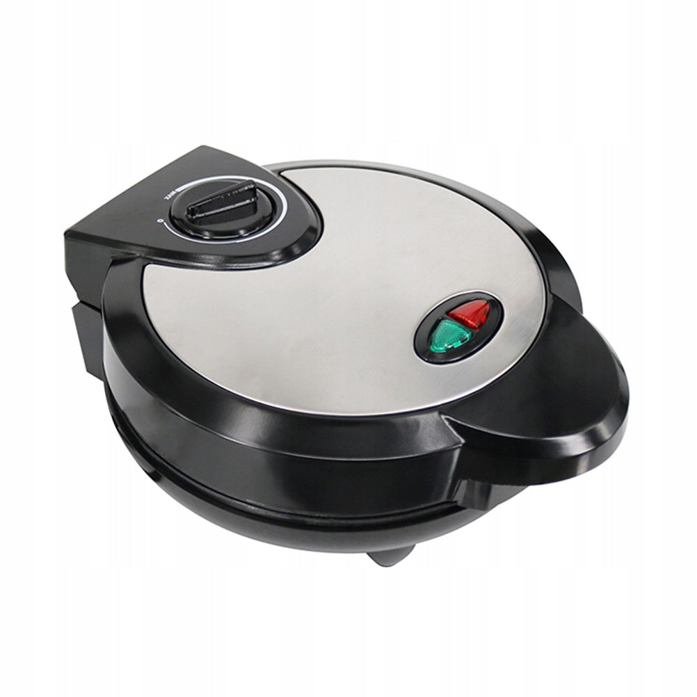 Black Household Electric Ice Cream Roll Maker with Stainless Steel